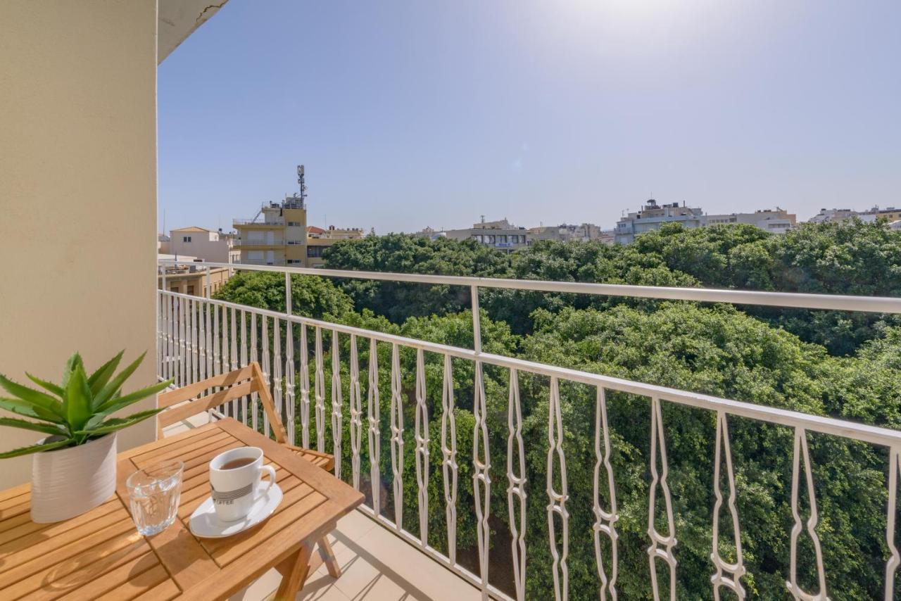 Theotokopoulos Park Renovated Apartment Ираклио Екстериор снимка
